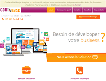 Tablet Screenshot of comavoo.fr